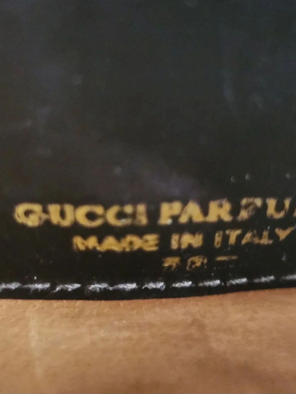 Gucci Vintage Parfums Sherry Line Brown Suede Leather Crossbody Bag - Picture 6 of 8